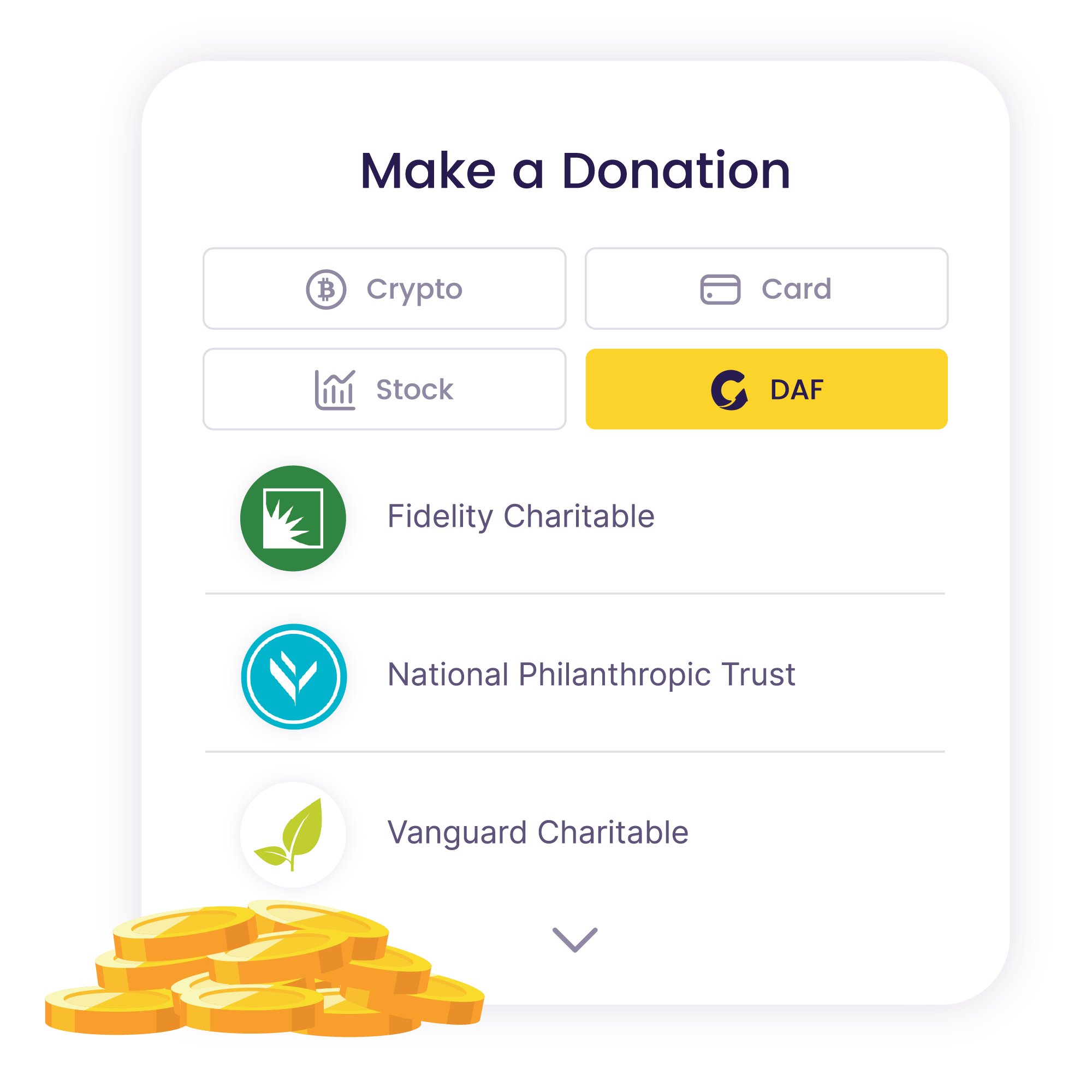 DAF Donation Form | The Giving Block